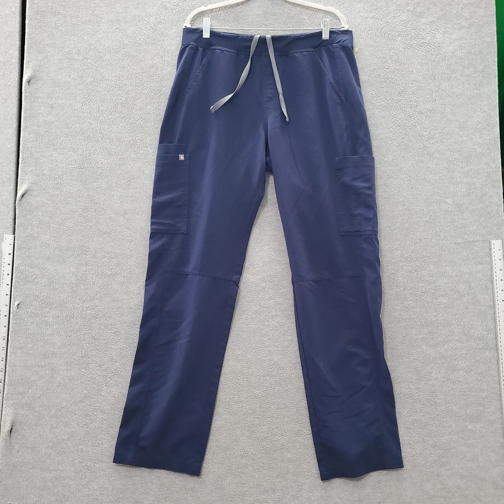 Figs Men Scrub Bottom Large Axim Cargo Straight Pockets Drawstring READ